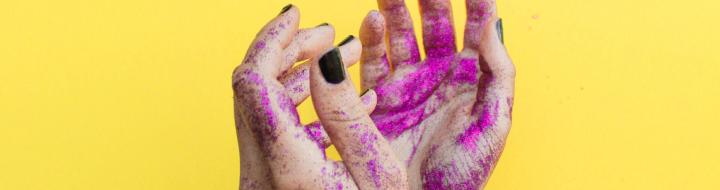 Everbold paint on hands